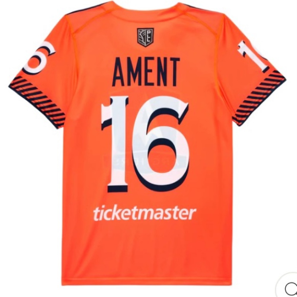 Premier Lacrosse League PLL Archers Grant Ament Orange Adidas Jersey XXL